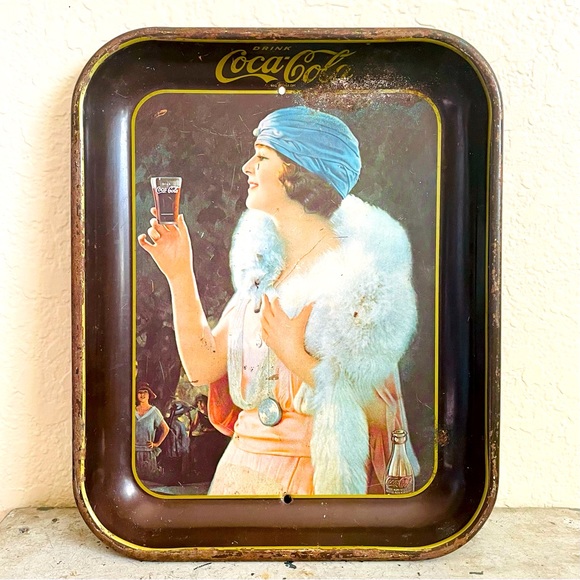 Vintage Coca Cola Serving Tray - Picture 10 of 10